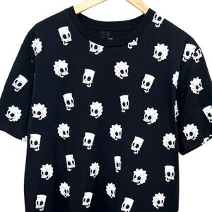 NWOT The Simpsons Bart & Lisa Skulls Men’s T-Shirt XL